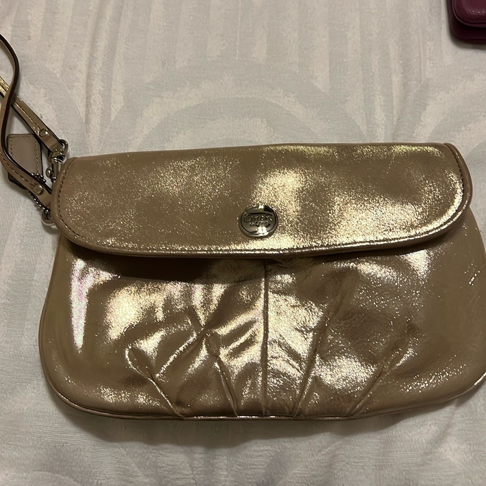 Coach wrist wallet